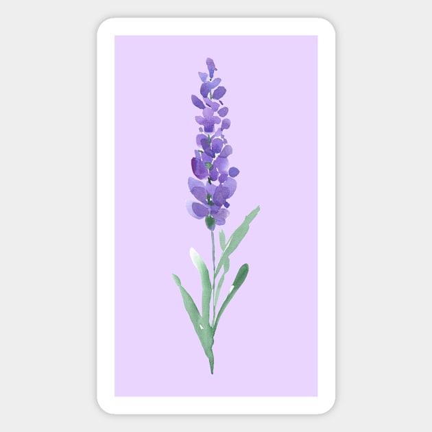 Lavender Magnet by KaylaPhan